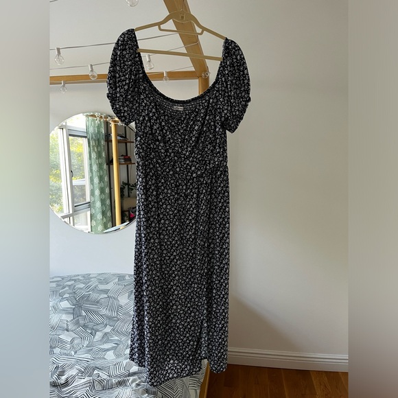 HOLLISTER Ruched Waist Midi Dress, Size XXL - Picture 5 of 8